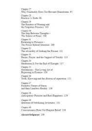 Dismantling Beliefs
