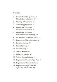 General Microbiology Practical Manual
