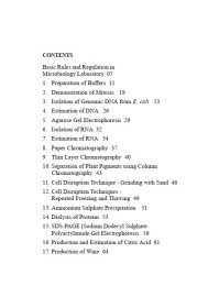 Laboratory Manual on Molecular Biology and Applied Microbiology