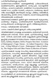 Malayalathinte Priyakavithakal-K V Ramakrishnan കെ.വി. രാമകൃഷ്ണന്‍